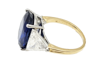 Oscar Heyman Brothers Sapphire & Diamond Ring